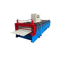 Máquina formadora de rolos de painel de parede de dupla camada IBR máquina formadora de rolos 7,5kw