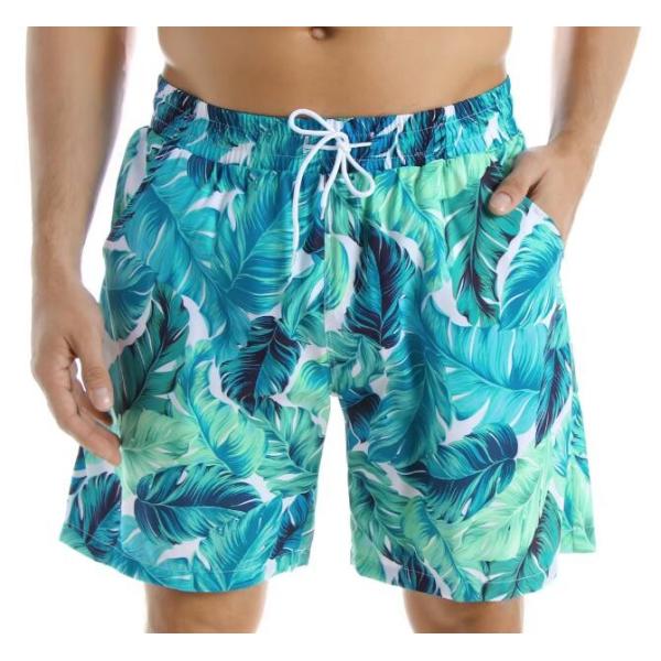 Digital Print Quick Dry Mens Swimming Trunks