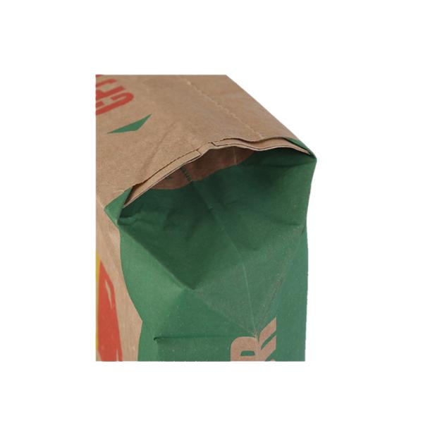 Bolsas de papel de empaquetado de las bolsas de papel de la categoría alimenticia del pienso del cemento industrial del fertilizante