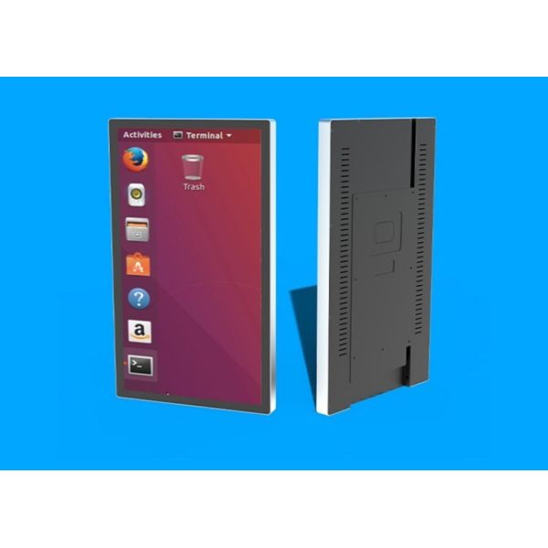 23.6 inch high transmittance intelligent guidance screen Linux system hospital consultation room entrance digital kiosk
