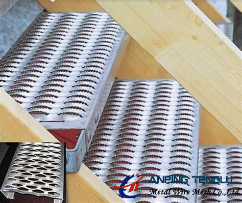 Diamond Hole Safety Grating Safety for Walk Way With Slip-Resistant