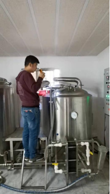 Домашнее пивоварное оборудование с 60-градусным резервуаром для ферментации конуса от GSTA Outlet