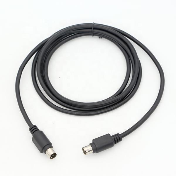 CUSTOM 1M 3M Shield S Video Male To Male Mini Din 6 Pin cable