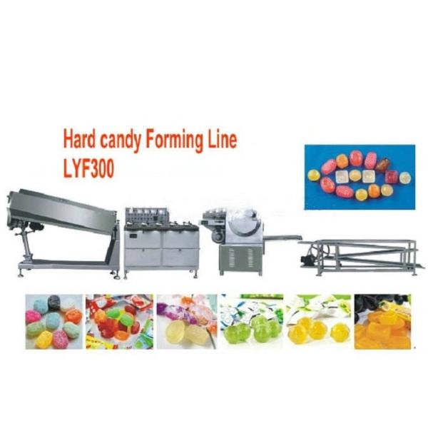 Stainless Steel Fully Automatic Hard Candy Making Machine / Equipment Servo Motor