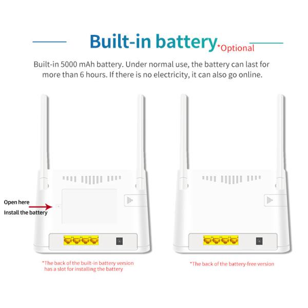 Рабочий стол CPE маршрутизатора 4g маршрутизаторов FDD-LTE OLAX R9C беспроводной Wifi умный