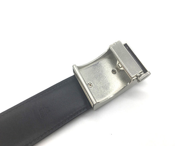 Пояс храповика кожи с сохраненным природным лицом людей полный/автоматическим пряжка никеля свободным спрятанная щитком