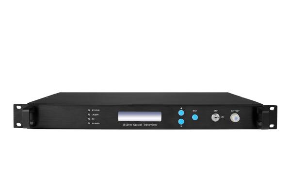 OLT Series Fiber Optic CATV Transmitter Dual Power 220V AC 10W 10dB