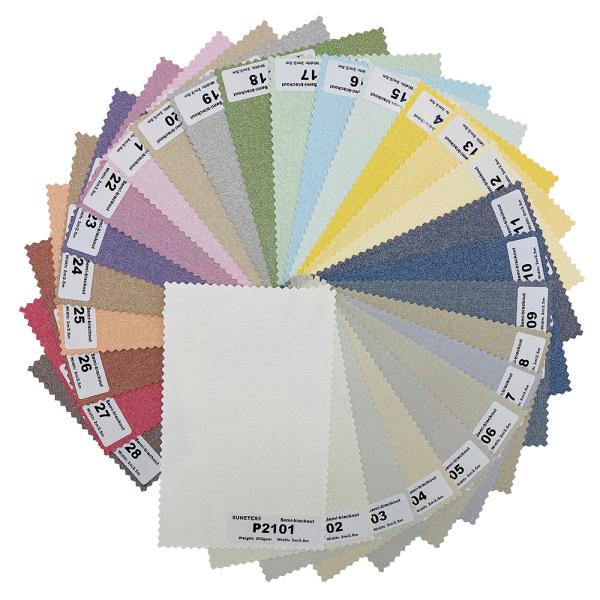 Light Fastness 4 Grade Wide Blade Blackout Roller Blinds Fabric Width 2m 2.5m