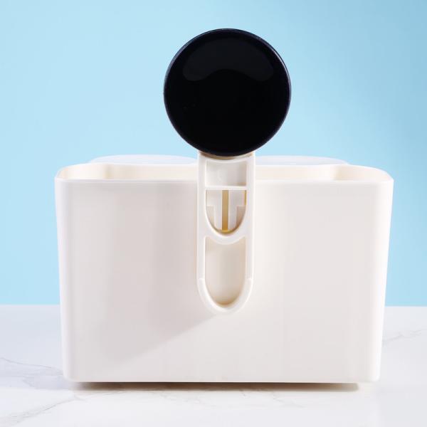 Irregularity ABS PVC Bathroom Toothbrush Holder Set Hung On The Wall