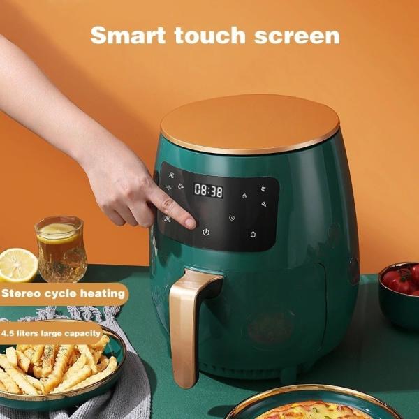 4.5L 6L Silver Crest Air Fryer Without Oil Secret to Delicious and Healthy Meals