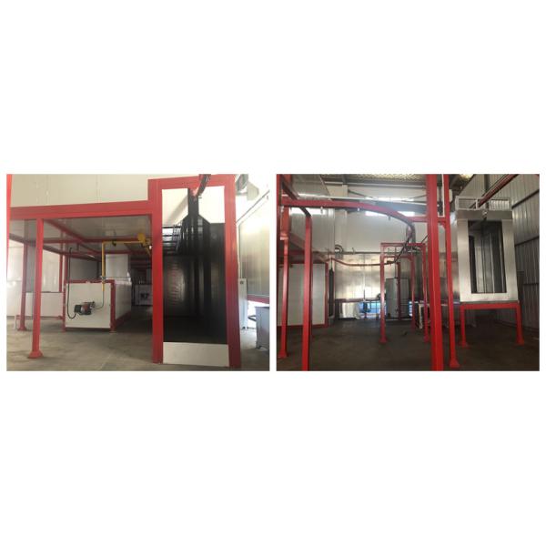 Газа оборудования завода покрытия порошка PLC топление электростатического дизельное