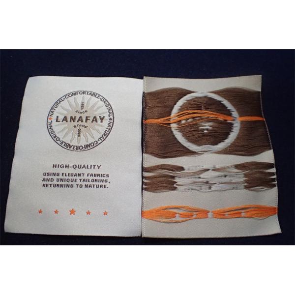 Eco дружелюбное подгоняет сплетенные мясное ассорти ярлыков одежды/отрезок жары