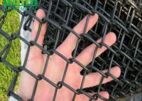 O Pvc revestiu o fio decorativo Mesh Fencing do elo de corrente do perímetro 2mm do jardim