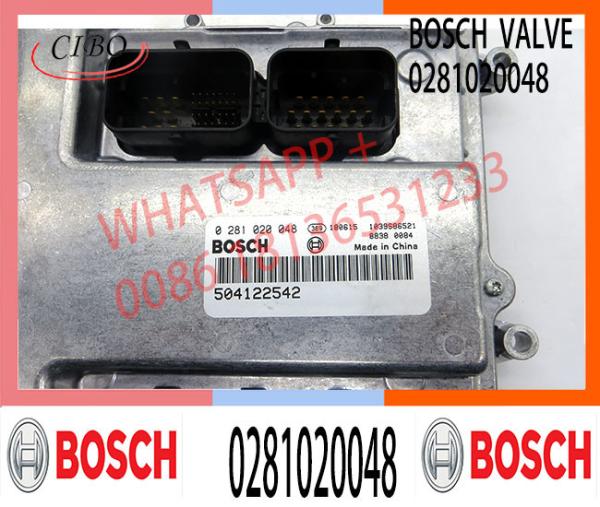 Módulo de controlador eletrônico de motor de caminhão diesel original ECM ECU 504122542 0281020048