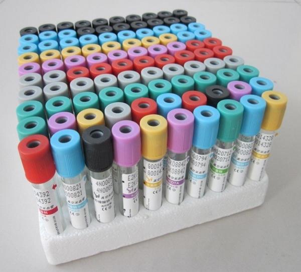 Medical Disposables Plastic Glass Cap Vacuum Blood Collection Tube K2 K3 EDTA Tube