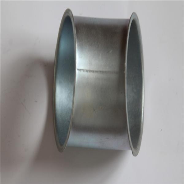 Deep Drawing Metal Welding Parts Stainless Steel Pipe Joints Zinc Plated