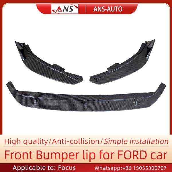 Anti Scratch Front Bumper Lip Spoiler Adhesive Tape Installation Fit For Ford Focus