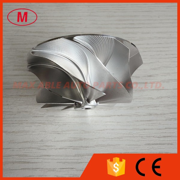 TD04HL 47.04/58.00mm 9+0 blades point milling Turbocharger milling/aluminum 2618/billet compressor wheel