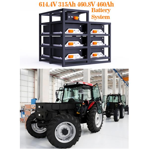 CTS 600V 700V 800V LiFePO4 Battery Pack for Farm Machinery Harvest Equipment