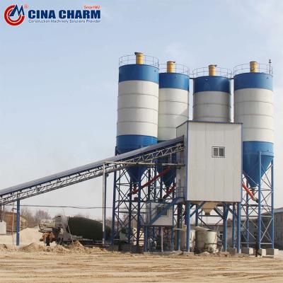 HZS120 120m3/H Ready Mix Concrete Batching Plant Stationary