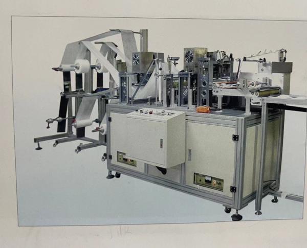 10kw.Full-automatic Color Customized Mask Machine.120 Pcs/min