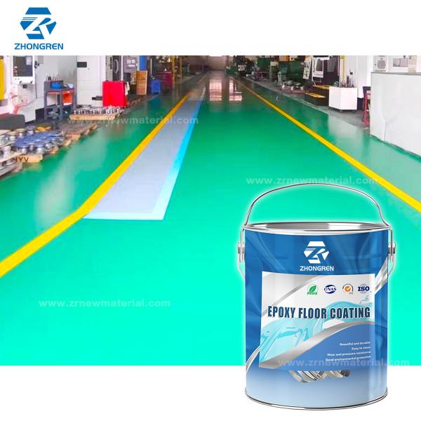 Impact Resistance Industrial Shop Floor Paint Corrosion Protection Easy Cleaning