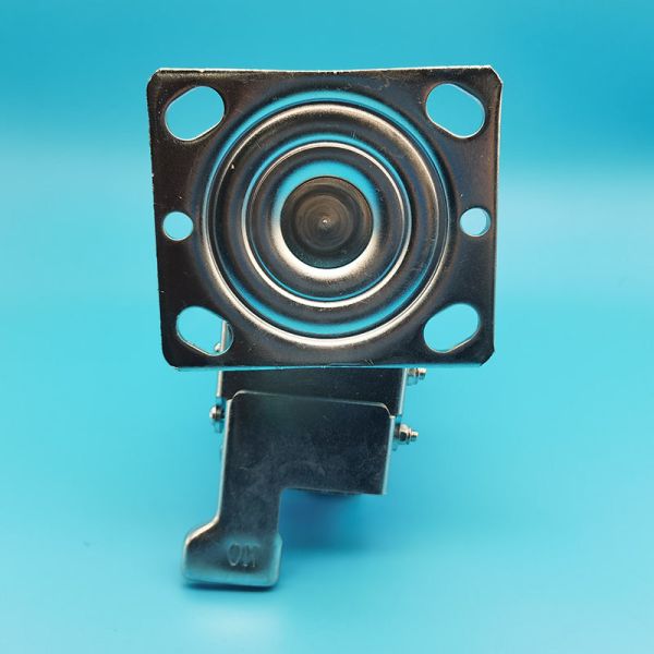 Industrial Heavy Duty Casters Wheels Load Bearing Tpr Rubber Core Casters Singel 6 Lockable Rigid Swivel  Equipment Workstations