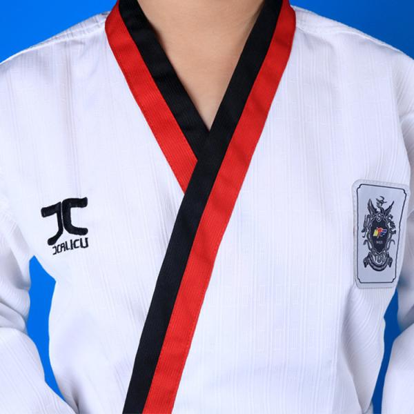 2024 custom Taekwondo Poomsae Uniform FemaleTaekwondo Poomsae Dobok for kids