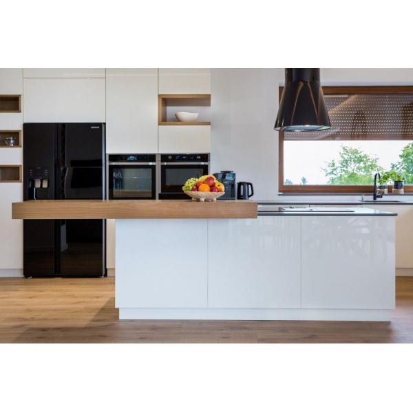 Customized White Glossy Kitchen Cabinet Sets Modern Design for Your Perfect Kitchen