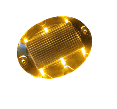 Durable Solar Road Marker Waterproof & Glow in Dark for Road Safety