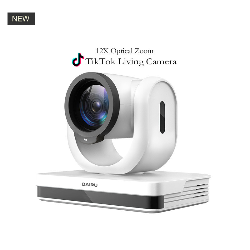1080P 12X Optical Zoom HD PTZ Camera for Live Streaming and Video Conference System