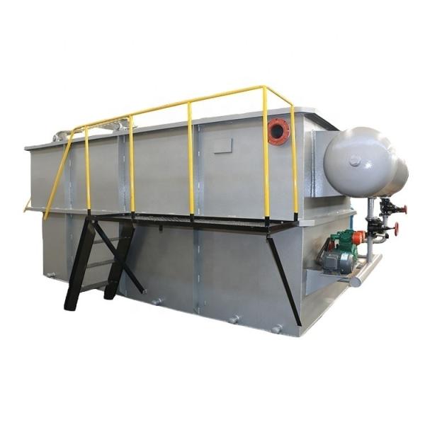 Pre-tratamento de esgoto Máquina de flutuação de ar Bod Separação de bacalhau Remover com 1 dos componentes principais