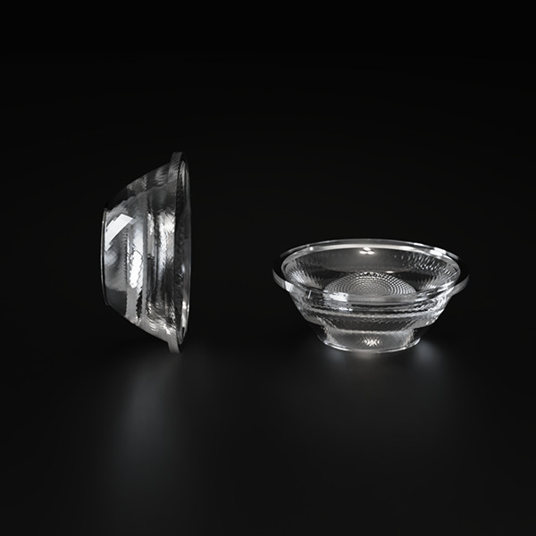 PC Material 36 Degree Beam Angle LED Lighting Lens with 88% Efficiency for