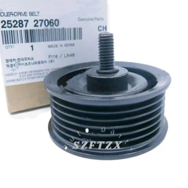 Genuine New Belt Idler Pulley 2528727060 for Hyundai Azera Kia Sportage