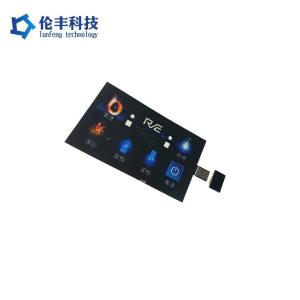 赤色LEDと長寿命性能を備えたカスタマイズされたPET LEDメンブレンキーパッド