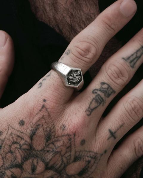 WiFi Bluetooth Waterproof Ring 925 Sterling Silver Sinner Ring