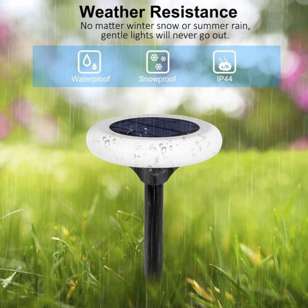 Solar Powered Landscape Light for Colorful Outdoor Decorative Lighting in Garden Villa