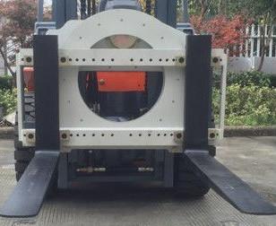 3000kg 3500kg Box Forklift Rotator Clamp Forklift Safety Accessories