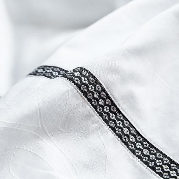 Adults Hotel Bedding Sets Coverlet Duvet Cover Sets Traditional Jacquard Pattern