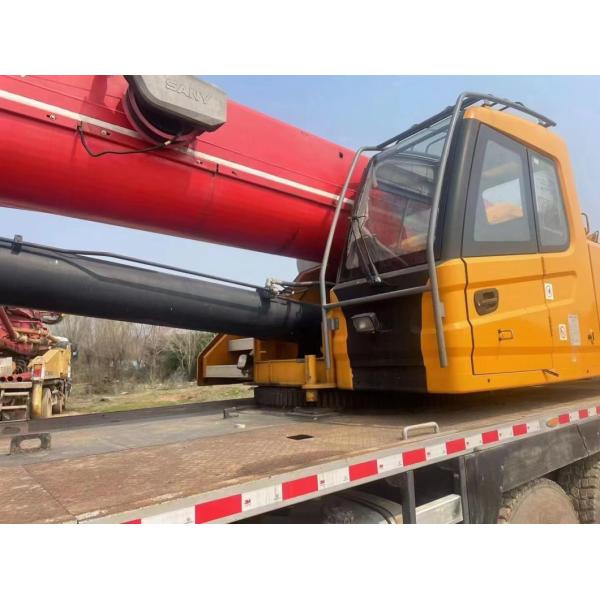 50T Orange Truck Crane in Good Condition and Cost for Construction Equipment Rental