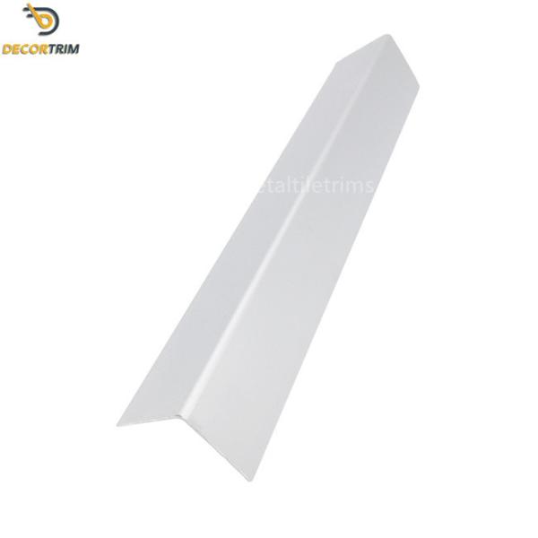 Aluminum Wall Corner Protector Strips Powder Coat Finish 50x50x2500mm