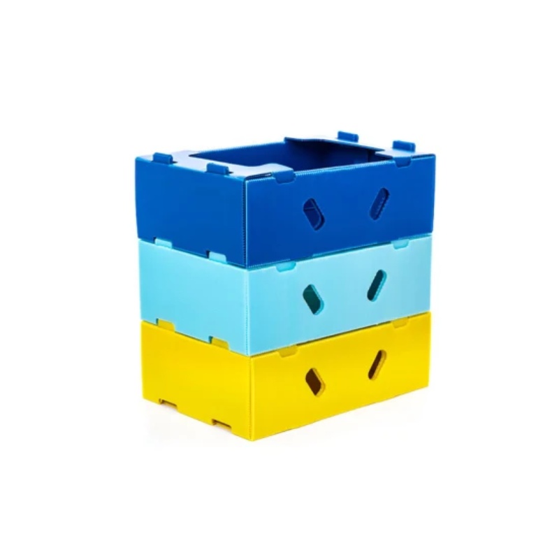 vegetable and fruit packaging box with folding resistance, anti-aging, bearing strength, tensile, compression, tearing, high temperature, colorful features