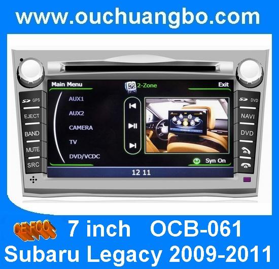 Ouchuangbo audio stereo speakers radio Subaru Legacy 2009-2011 S100 platform OCB-061