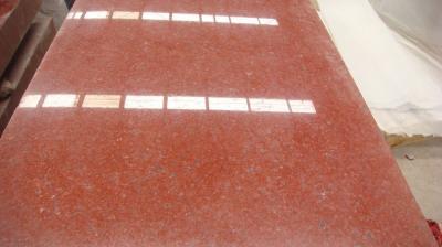 Red Color Rough Granite Kitchen Countertop Floor Tiles 50x50 Slab 2.73 g/cm3