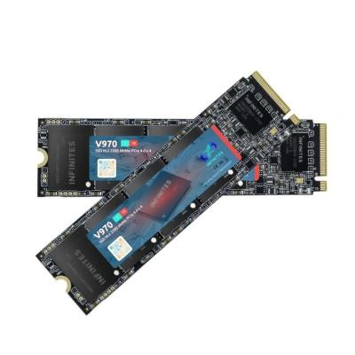 2 Tb Disque SSD de haute capacité Nvme 2280 M. 2 SATA Pcle4.0 X 4 Vitesses R/W 7455MB/S ~ 6847MB/S