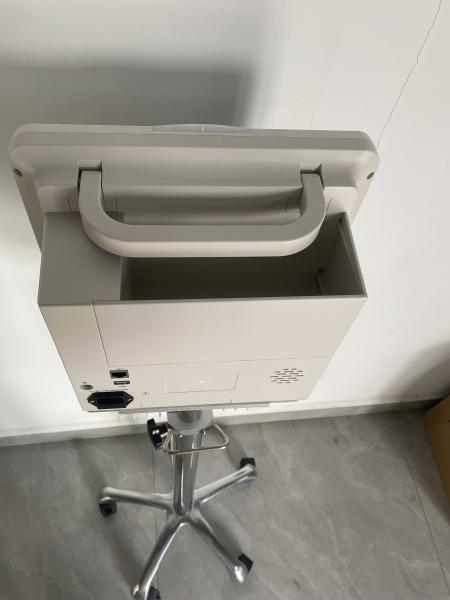 Equipamento profissional de monitoramento médico monitor portátil de paciente de 12,1 polegadas com carrinho