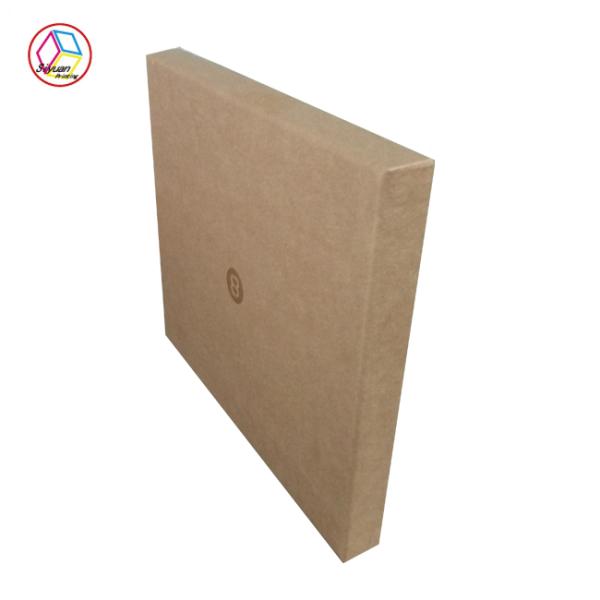 Brown Kraft Paper Gift Bags Folding Type Environmental Protection