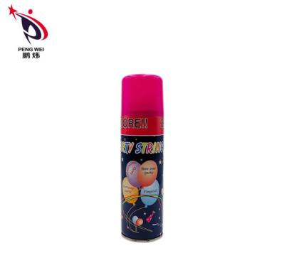 250ml Harmless Silly String Spray Streamer Assorted Colors Practical