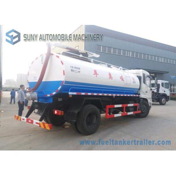 4x2 Driving Type Vacuum Tank Truck Cummins 210hp Fecal Suction Truck Vacuum Tank Truck