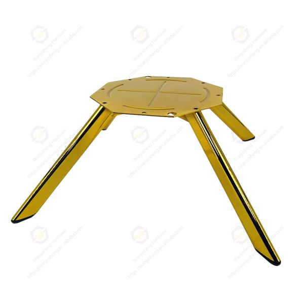 Lightweight Luxury Black Metal Lounge Chair Sofa Legs Base Furniture Accessories Hotel and Living Room Hardware